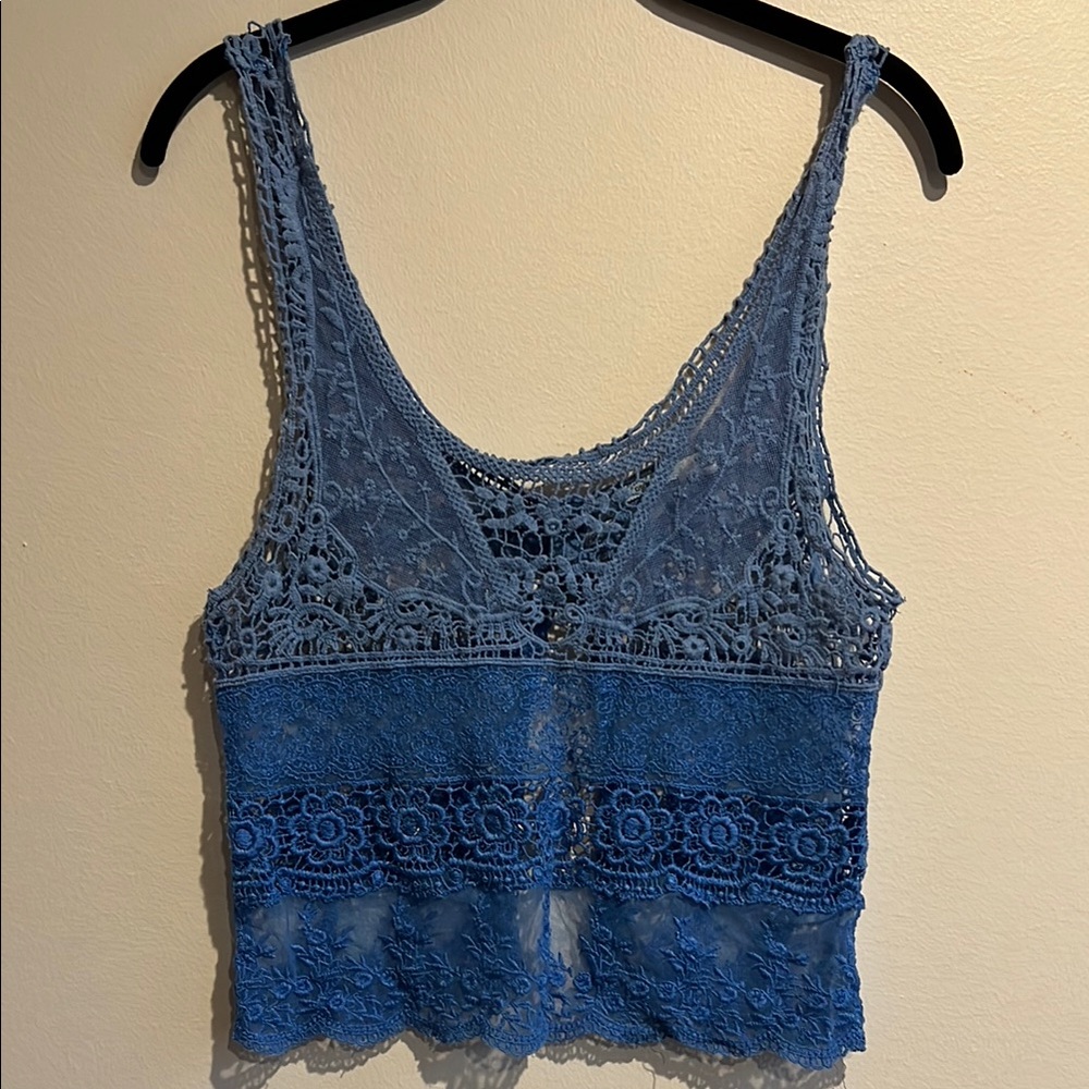 Kimchi Blue Lace Crop Top